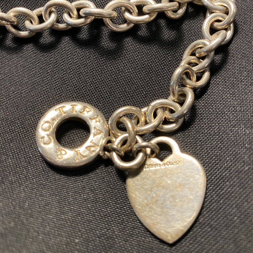 Tiffany & Co Heart Toggle Necklace